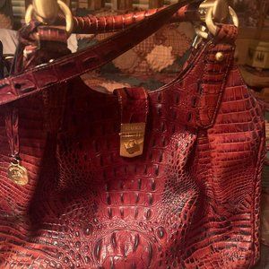 Authentic Brahmin Large Leather Purse